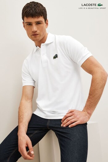 Lacoste Mens Collaboration 360 White Polo Shirt (C87161) | £120