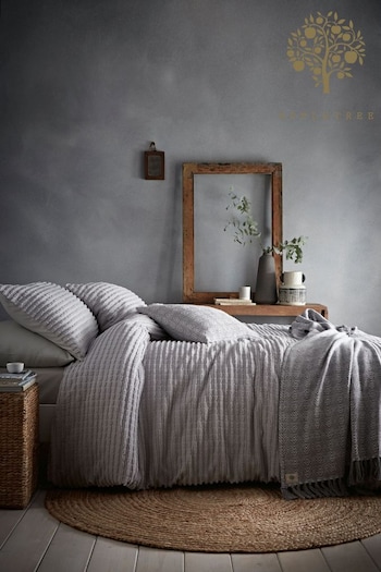Appletree Silver Torbury Tuft Duvet Cover and Pillowcase Set (C87639) | £42 - £55