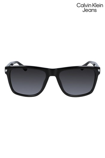 Calvin Klein Jeans Black Sunglasses (C87768) | £85