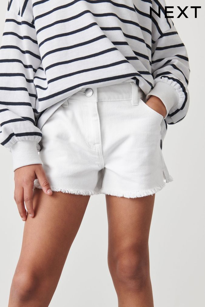 Girls White Shorts Next Official Site