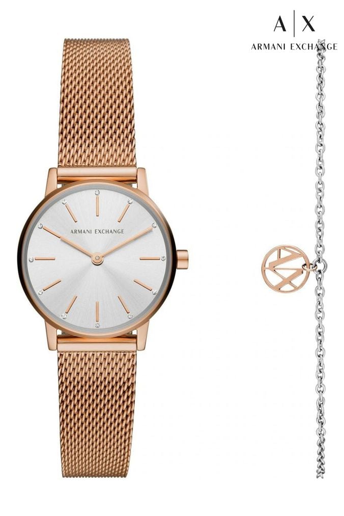 Buy Women s Armani Exchange Analogue Watches Online Next UK