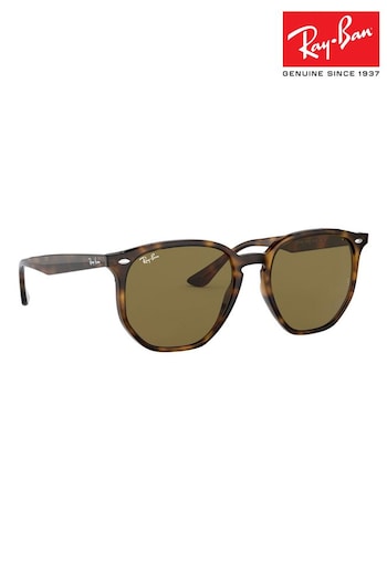 Ray-Ban® Hexagonal Sunglasses (C88419) | £128