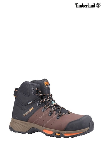 Timberland Red Pro Trailwind Work Black Boots (C88535) | £170