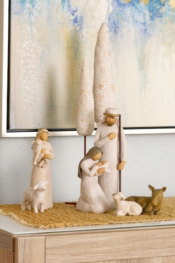Willow Tree 6 Piece Cream Nativity Figurine (C88718) | £125