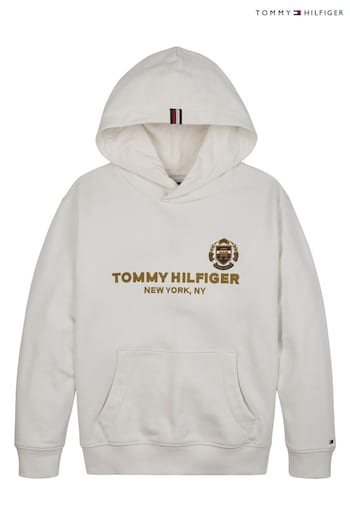 Tommy Hilfiger New York White Hoodie (C88767) | £65 - £75