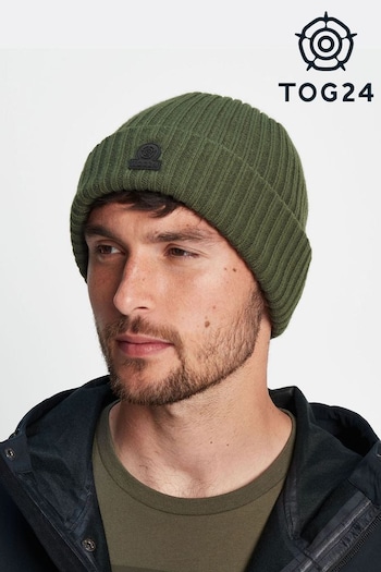 Tog 24 Green Burke Knit Hat (C88966) | £24