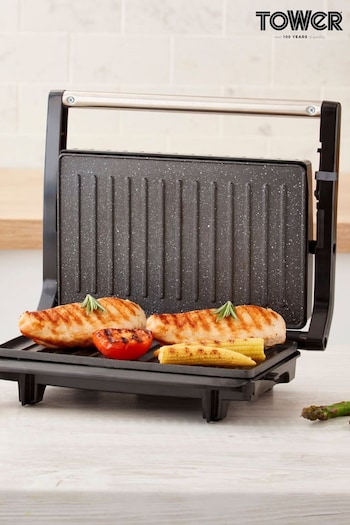Tower Silver 750W Panini Grill (C89273) | £25