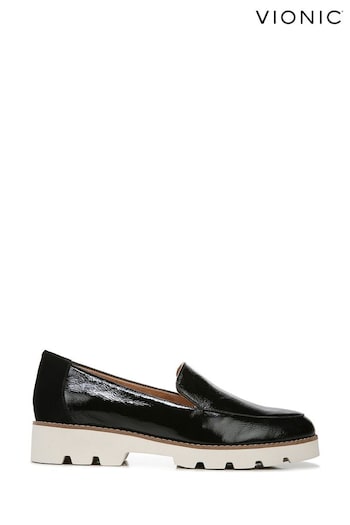 Vionic Kensley Crinkle Patent Slip On Shoes (C89427) | £120