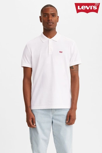 Levi's® White Housemark Polo Knitted Shirt (C89443) | £35