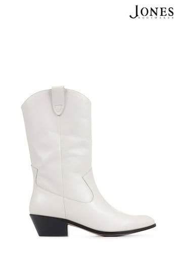 Jones Bootmaker Lala Leather  Western Boots (C89493) | £140