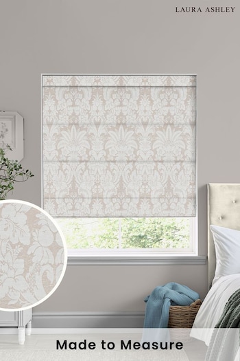 Laura Ashley Pink Martigues Made To Measure Roman Blinds (C89716) | £84