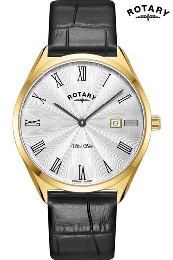 Rotary Gents White Ultra Slim Watch (C90039) | £159