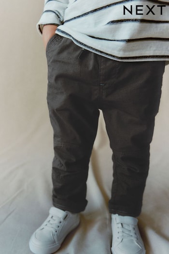 Grey Lined Pull-On Trousers (3mths-7yrs) (C90089) | £13 - £15