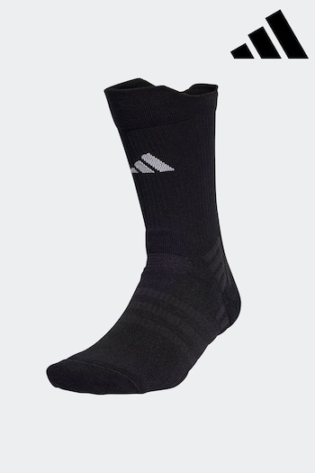 adidas stand Black Performance Tennis Cushioned Crew Socks 1 Pair (C90139) | £15