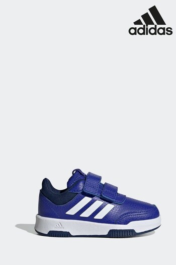 adidas Blue/White adidas Infant Tensaur Sport Training Hook and Loop  Trainers (C90272) | £23