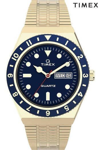 Timex Gents Gold Tone Q Diver Special Projects Watch (C90382) | £175