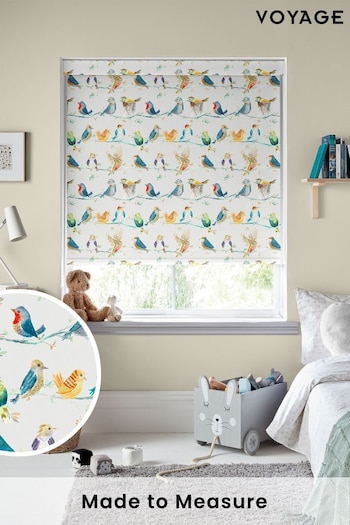 Voyage Sunshine Natural Birdy Branch Made To Measure Roller Blind (C90488) | £66