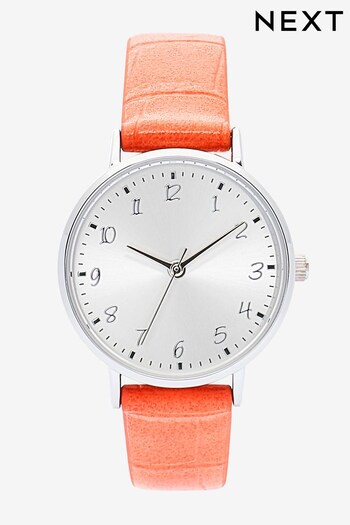 Orange Simple Strap Watch (C91018) | £21