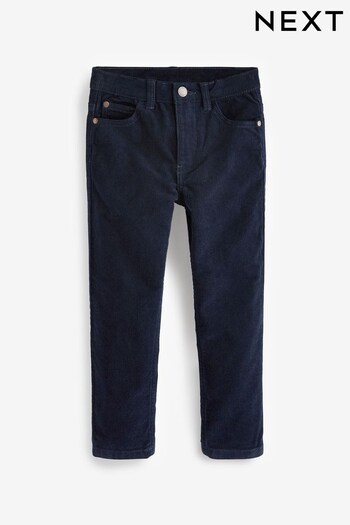 Navy Blue Cord Trousers Gaelle (3-16yrs) (C91257) | £13 - £18