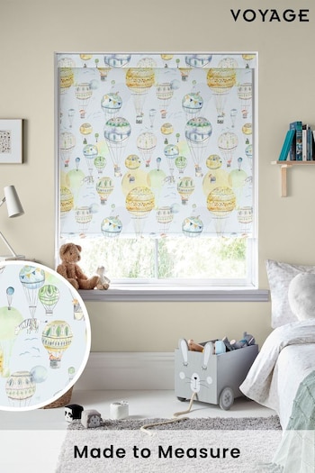 Voyage Citrus Blue Up And Away Made To Measure Roller Blind (C91481) | £66