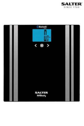 Salter Black Smart Bathroom Scales (C91521) | £50