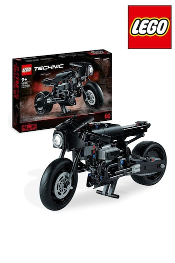 LEGO Technic THE BATMAN – BATCYCLE Motorbike Model Toy 42155 (C91703) | £50