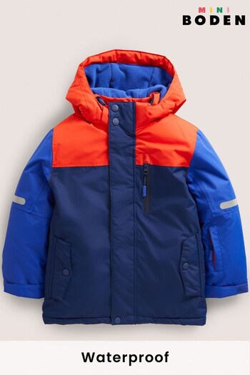 Boden Blue All Weather Waterproof Hooded Coat (C91775) | £75 - £81