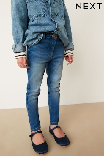 Mid Blue Slim Fit Skinny Jeans (3-16yrs) (C91828) | £12 - £17