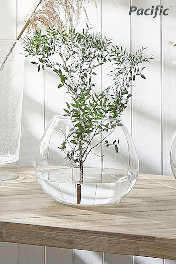 Pacific Clear Glass Roza Small Vase (C91918) | £40
