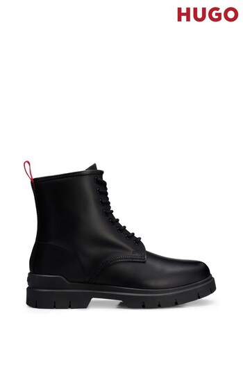 HUGO Ryan Halb Black Boots (C92351) | £199
