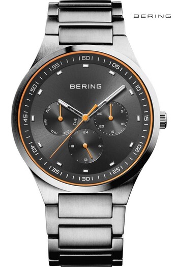 Bering Mens Grey Classic Watch (C92437) | £199