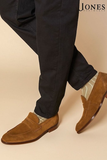 Jones Bootmaker Leather Penny Loafers (C93069) | £99