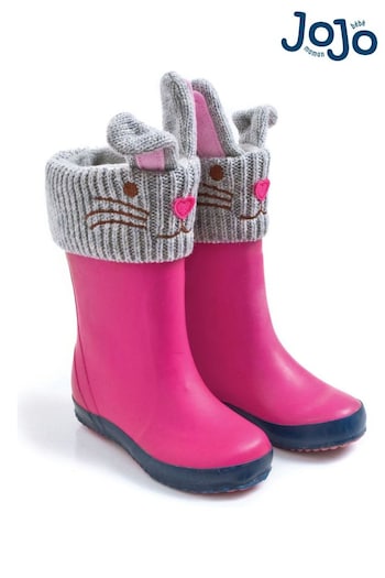 JoJo Maman Bébé Bunny Grey Wellie Liners (C93133) | £14.50