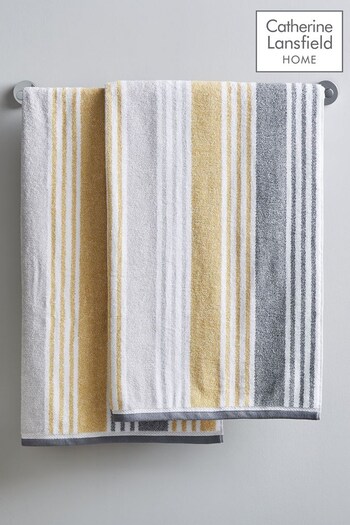Catherine Lansfield Set of 2 Yellow Towels (C93327) | £40