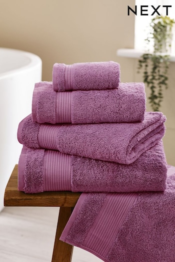 Pink/Purple Egyptian Cotton Towel (C93536) | £5 - £26