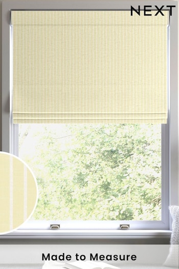 Yellow Franklin Made To Measure Roman Blind (C93698) | £52