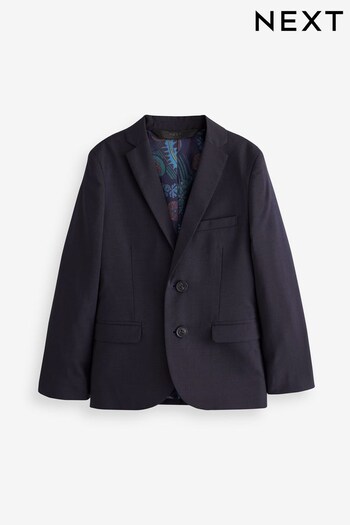 Navy Blue Premium Wool Suit Jacket (4-16yrs) (C93884) | £80 - £89