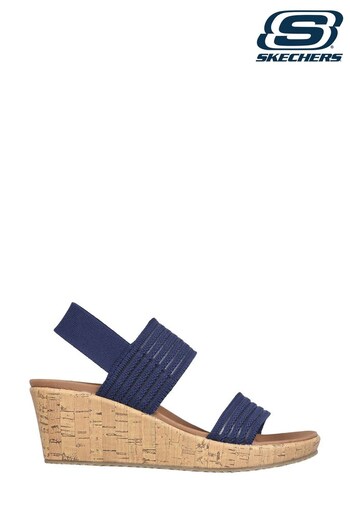 Skechers Blue Beverlee Sheer Luck Womens Sandals (C93915) | £49