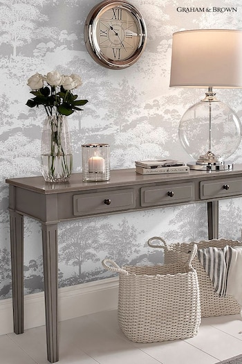 Graham & Brown White Meadow Frost Wallpaper (C93937) | £70