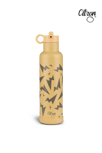 Citron Insulated Water Bottle with Extra Lid 750ml Thunder Yellow (C93973) | £29