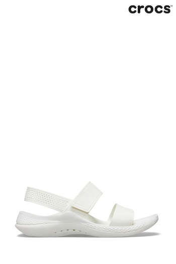 Crocs White LiteRide 360 Sandals (C94015) | £50