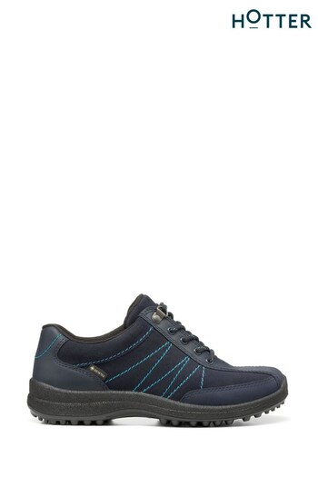 Hotter Blue Mist GTX Wide Lace Up Shoes (C94357) | £64