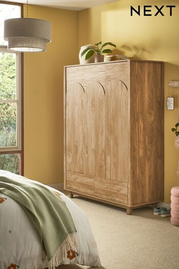 Natural Arches Oak Effect Wardrobe (C94526) | £799