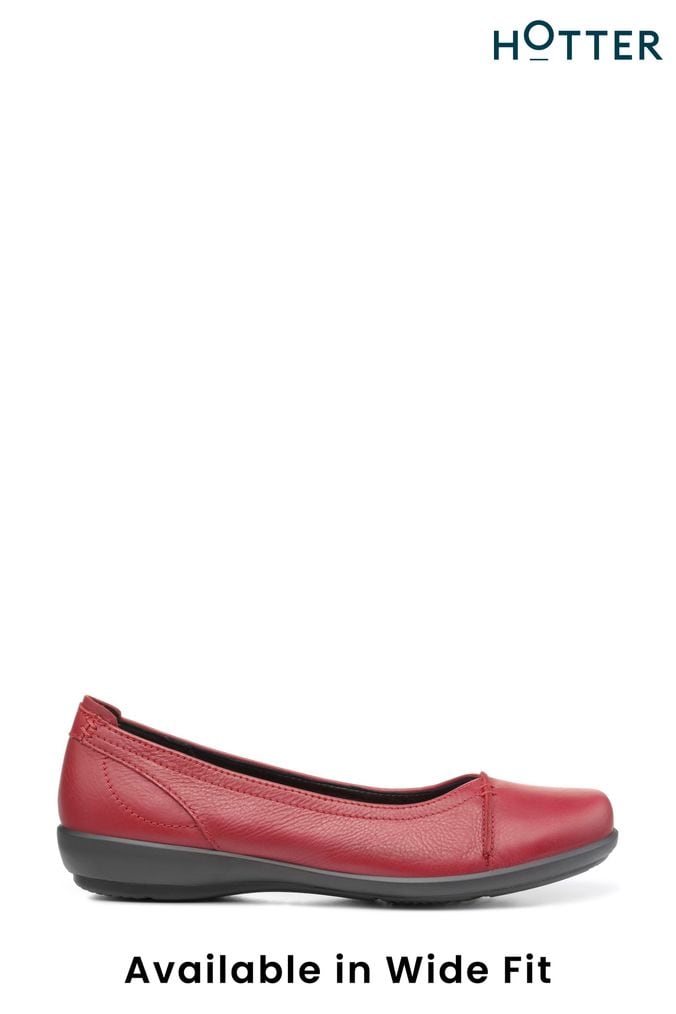Next red outlet flat shoes