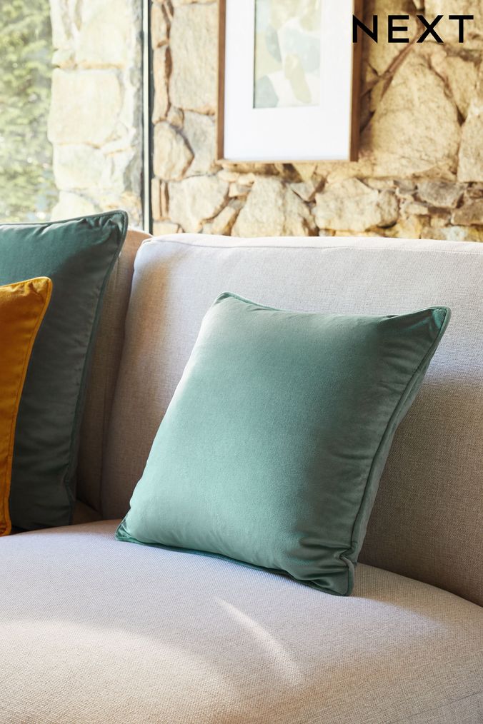 Teal Cushions Patterned Coloured Teal Cushions Next UK