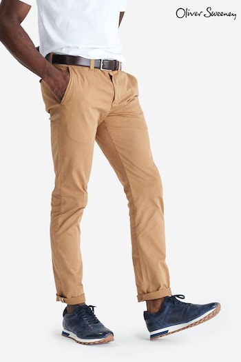 Oliver Sweeney Natural Besterios Italian Cotton Chinos (C95719) | £129