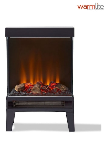 Warmlite Grey Perth 1.3KW Log Fire Stove (C95870) | £80