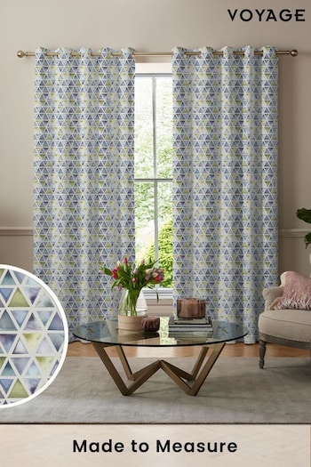 Voyage Lemon Yellow Cuzco Made to Measure Curtains (C96103) | £109