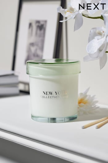 New York Jasmine & Orange Blossom Collection Luxe Jar Scented Candle (C96338) | £12