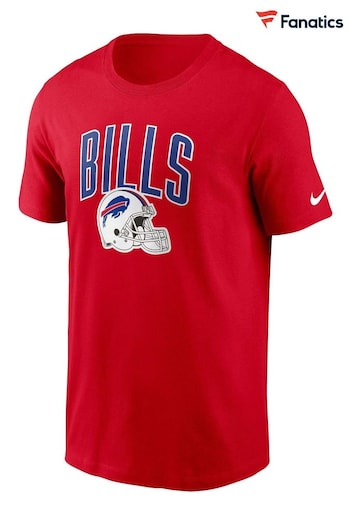 Nike Red Fanatics Buffalo Bills coscia Nike Essential Team Athletic T-Shirt (C96397) | £28